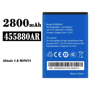Batteri 455880AR til YES Altitude 4