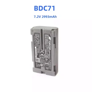 Batteri til TOPCON BDC71,GM52 GTS-2002 Sokkia IM52